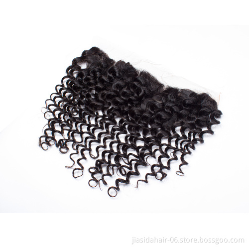 Preplucked Ear to Ear Natural Hairline Top Quality High Digital Thin HD Transparent Swiss Lace Frontal Vendor